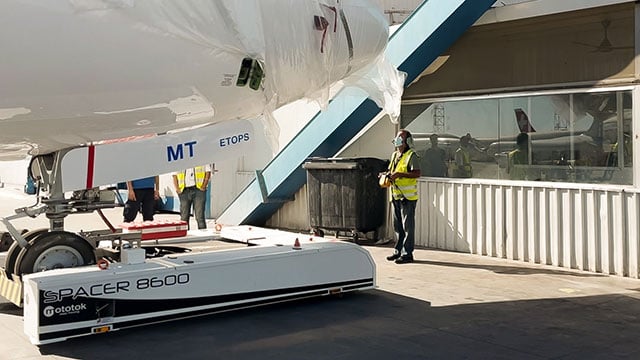 Mototok utilises the available space by allowing planes … to be positioned directly in front of the wall or in a corner.