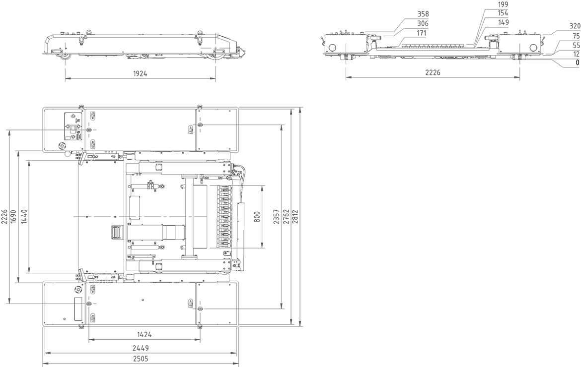 Alligator – Dimensions