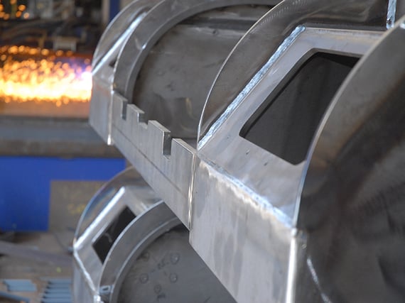Chassis made of high quality steel