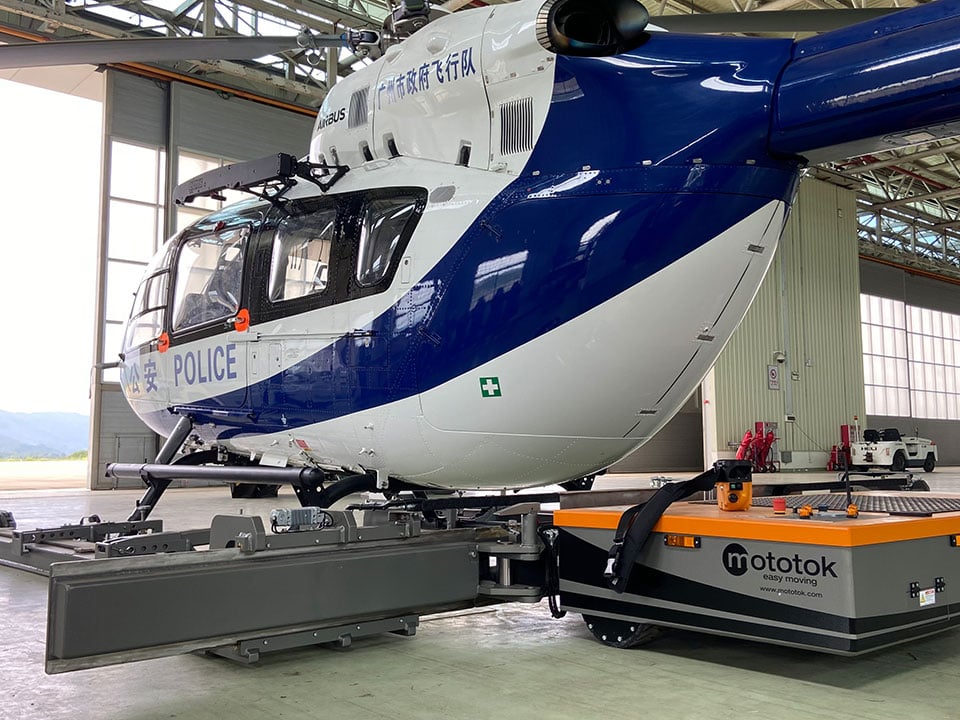 Mototok Helimo with an Airbus Helicopter