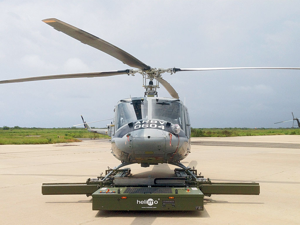 Mototok Helimo carries a Bell 412