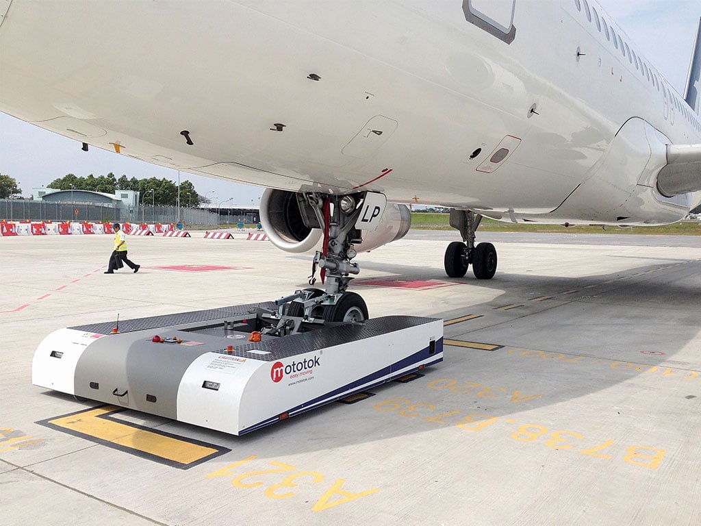 Pushback Aviation Infinite Possibilities with Mototok's Electric Pushback Tug 'Spacer'
