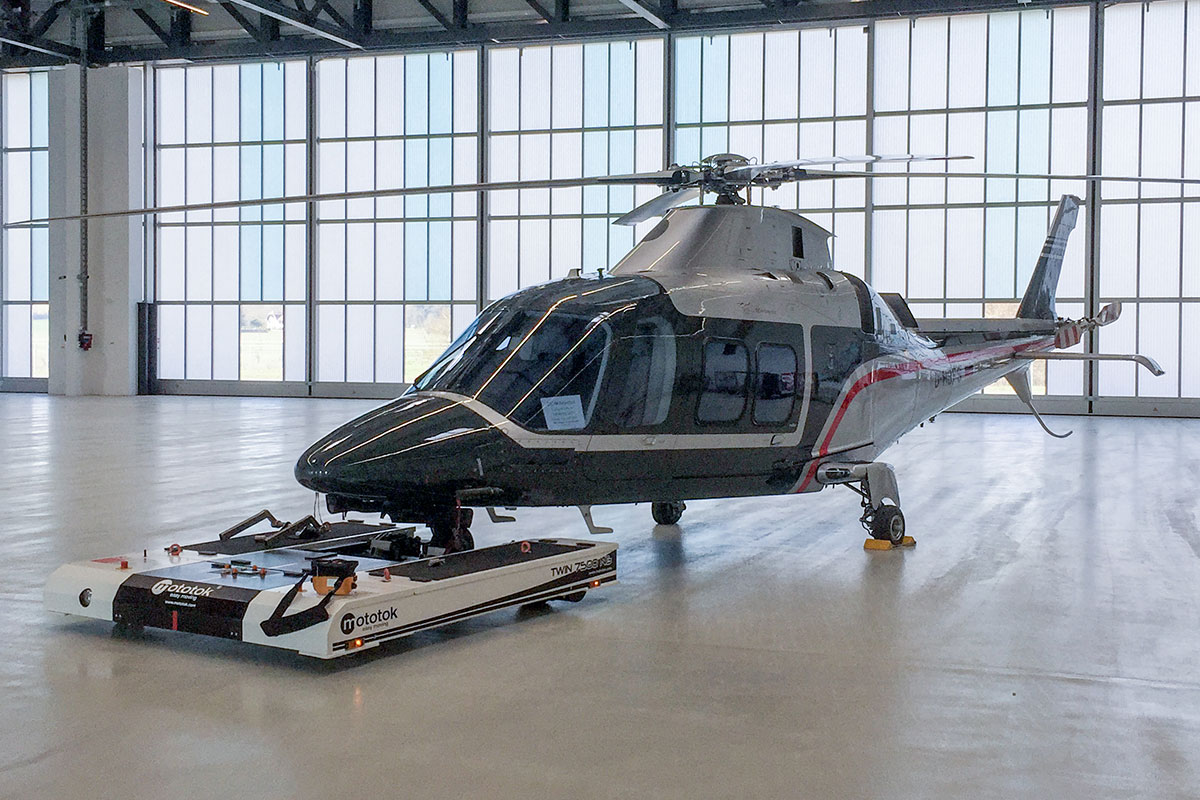 TWIN is also suitable for almost all helicopters on wheels