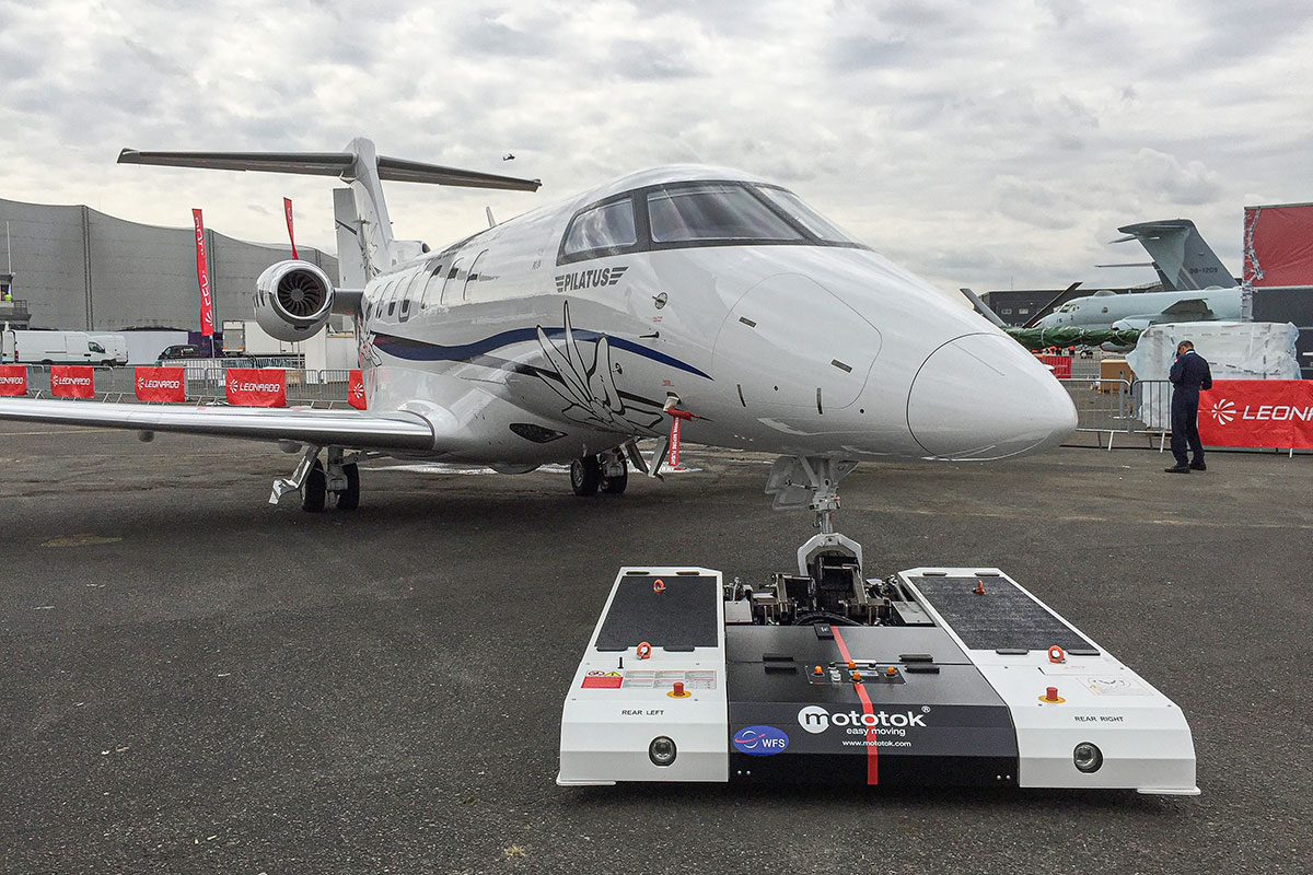 TWIN in daily use with a Pilatus