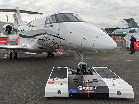 TWIN in daily use with a Pilatus
