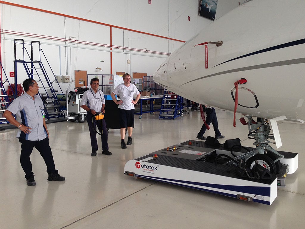 TWIN in daily use at Bombardier