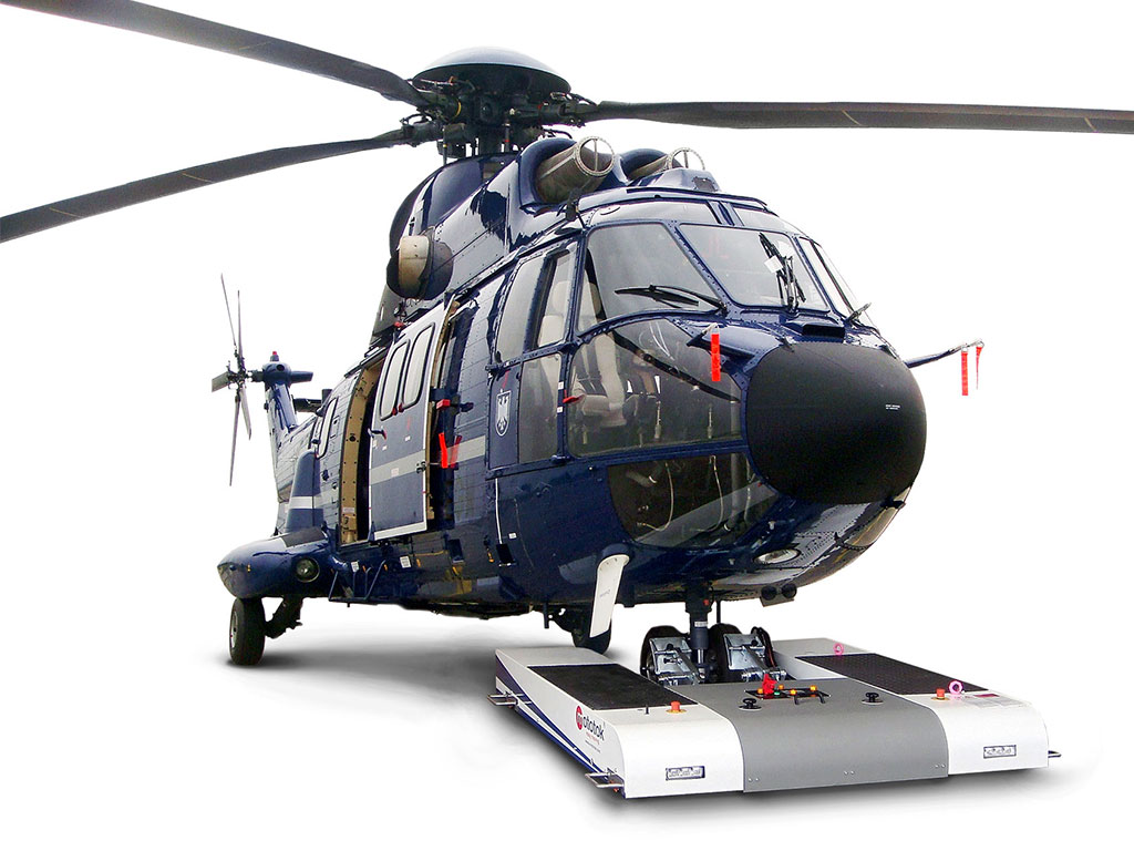 Also for Helicopters: TWIN moves an Eurocopter AS 332