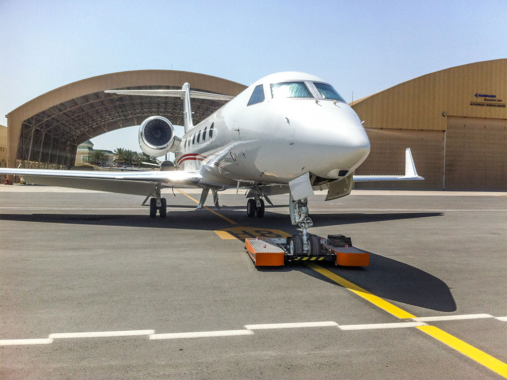 TWIN Flat with a Gulfstream G450